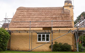 Staple thatch roofing costs